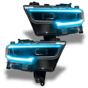 Ram 1500 Headlight DRL Upgrade Kit - ORACLE Lighting - ColorSHIFT RGBW+A - RGBW+A - `19-`21